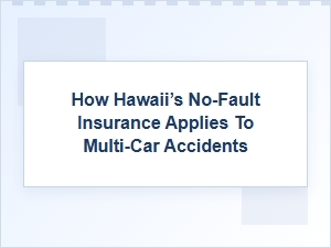 Navigating Multi-Car Accident Claims in Hawaii
